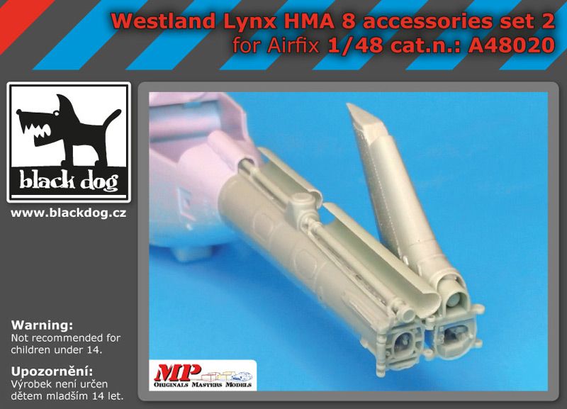 A48020 1/48 Westland Lynx HMA8 accessories set N°2 Blackdog