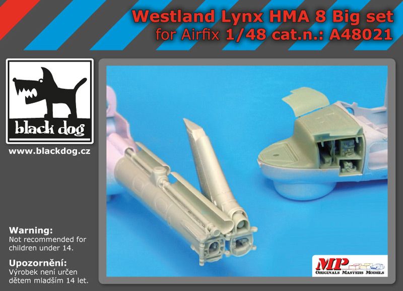 A48021 1/48 Westland Lynx HMA8 big accessories set Blackdog