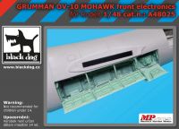 A48025 1/48 Grumman OV 1D Mohawk front electronic Blackdog
