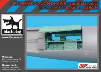 A48026 1/48 Grumman OV 1D Mohawk rear electronic Blackdog