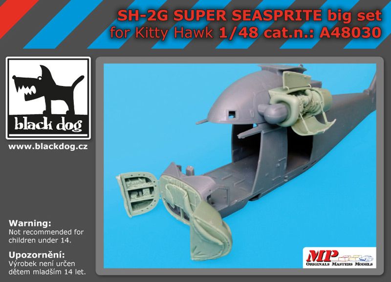 A48030 1/48 SH-2 G Super Seasprite big set Blackdog