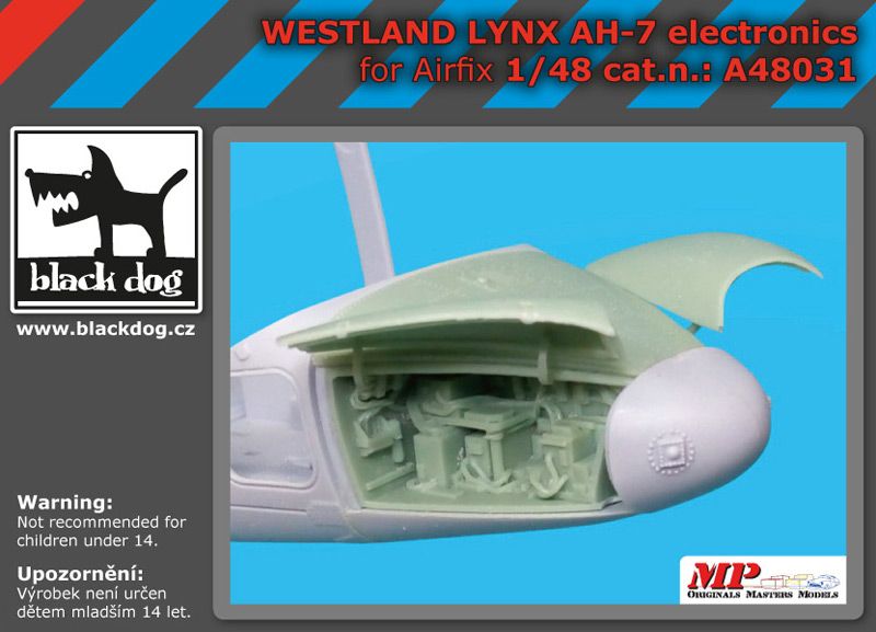 A48031 1/48 Westland Lynx AH 7 electronic Blackdog