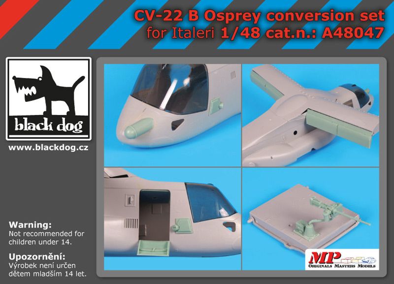 A48047 1/481 CV-22 B Osprey conversion set Blackdog