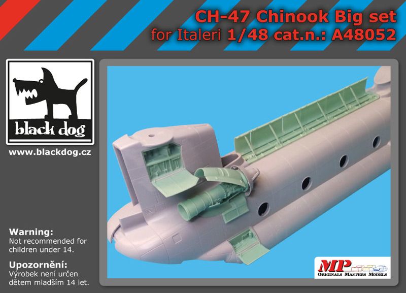 A48052 1/48 Ch-47 Chinook big set Blackdog