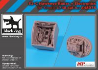 A48076 1/48 E-2 C Hawkeye radar +electronics