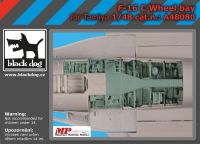 A48080 1/48 F-16  C Wheel bay