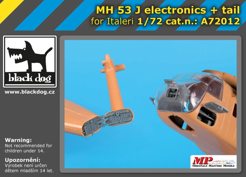 A72012 1/72 MH-53 J electronic+tail Blackdog