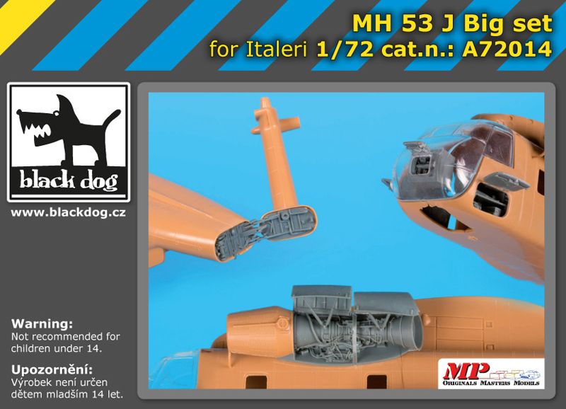 A72014 1/72 MH-53 J big set Blackdog