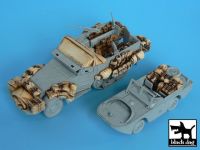 T72016 1/72 M3 Half Track +amphibian vehicle Blackdog