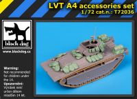 T72036 1/72 LVT A4 accessories set Blackdog