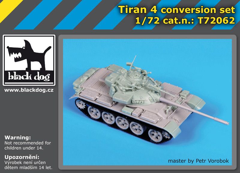 T72062 1/72 Tiran 4 Blackdog
