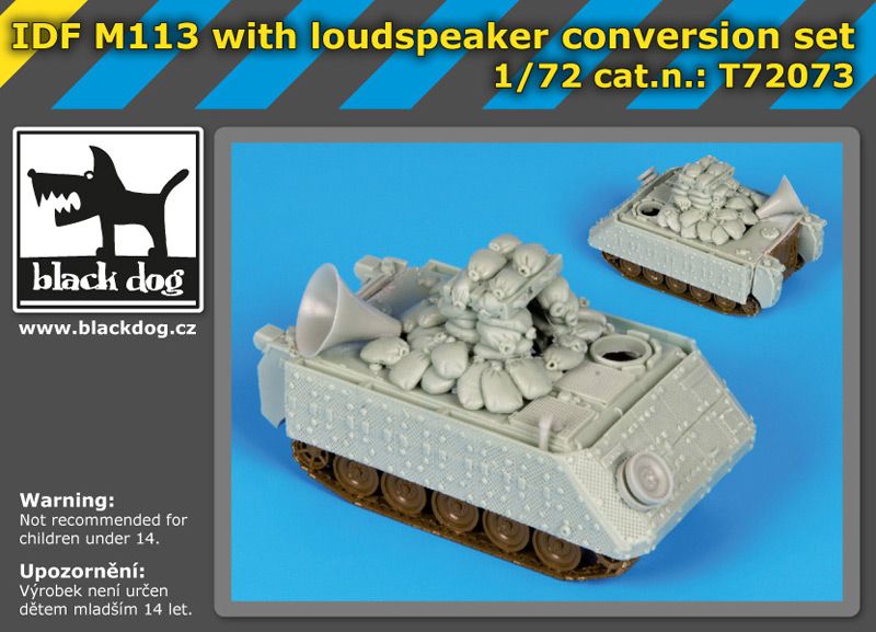T72073 1/72 IDF M113 loudspeaker conversion set Blackdog
