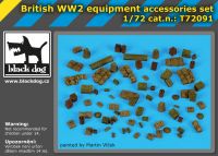 T72091 1/72 British WW II equipment accessories set