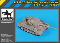 T72099 1/72 US M26 Pershing accessories set