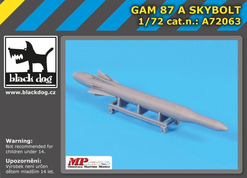 A72063 1/72 GAM 87 A Skybolt Blackdog