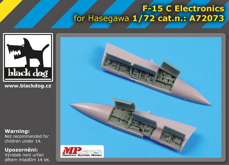 A72073 1/72 F-15 C electronics Blackdog