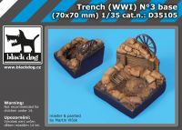D35105 1/35 Trench WW I N°3 Blackdog