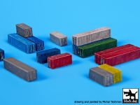S700007 1/700 Transport containers Blackdog