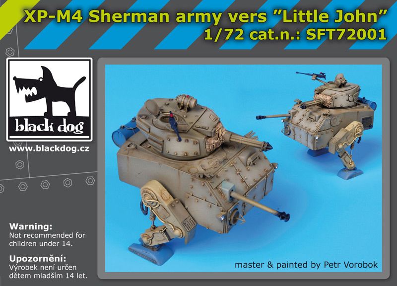 SFT72001 XP-M4 Sherman army vers Little John Blackdog