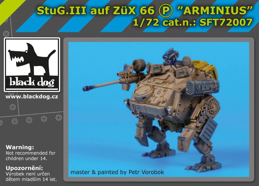 SFT72007 Stug III ARMINIUS Blackdog