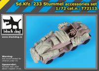 T72113 1/72 SD.Kfz 233 Stummel accessories set Blackdog