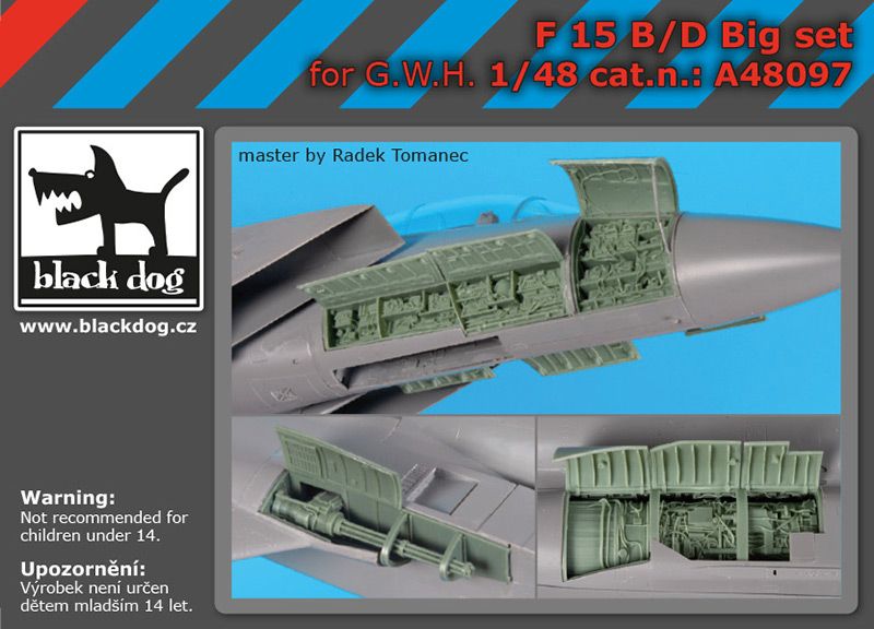 A48097 1/48 F-15 B/D big set Blackdog