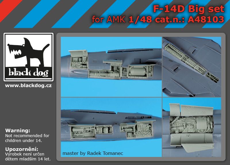A48103 1/48 F-14 D big set Blackdog