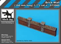 D72060 1/72 Brick wall