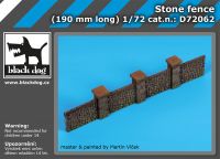 D72062 1/72 Stone fence Blackdog