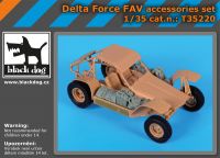 T35220 1/35 Delta Force FAV accessories set