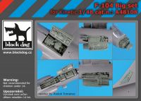 A48108 1/48 F-104 big set Blackdog
