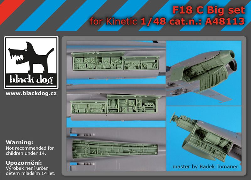 A48113 1/48 F-18 C big set Blackdog