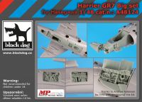 A48124 1/48 Harrier GR 7 big set Blackdog