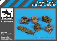 D35117 1/35 Cargo (6 pcs.) Blackdog
