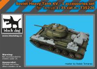 T35226 1/35 Soviet heavy tank KV -1 accessories set Blackdog