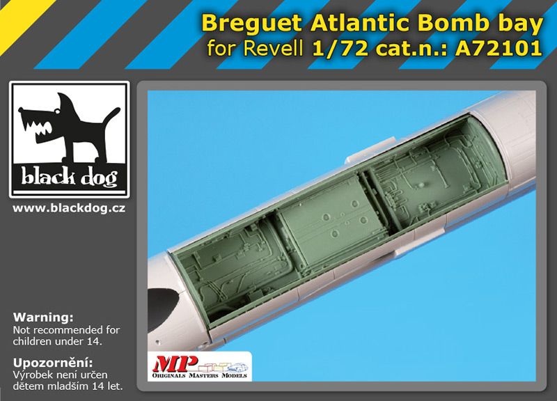 A72101 1/72 Breguet Atlantic bomb bay Blackdog