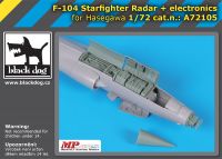A72105 1/72 F-104 Starfighter radar + electronics