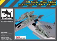 A72108 1/72 S2F Tracker wings folding Blackdog