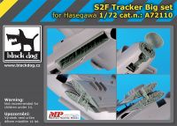 A72110 1/72 S2F Tracker Big set Blackdog