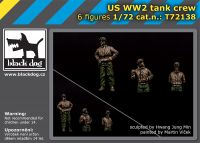 T72138 1/72 US WW II tank crew