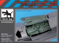 A48152 1/48 Grumman EA 6 Prowler engine Blackdog