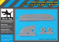 A72118 1/72 F4U1 Corsair detail set Blackdog