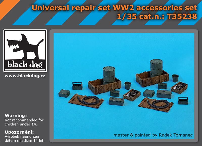 T35238 1/35 Universal repair set WW II accesssories set Blackdog