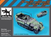 T35239 1/35 Sd.Kfz. 251 accessories set Blackdog