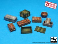 T35245 1/35 Universal boxes WWII accessories set Blackdog