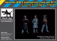 T72142 1/72 German WW II submarine crew set N°2 Blackdog