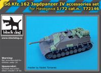 T72146 1/72 Sd.Kfz 162 Jagdpanzer IV accessories set Blackdog