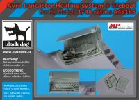 A48186 1/48 Avro Lancaster Heating system Blackdog