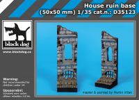 D35123 1/35 House ruin base Blackdog