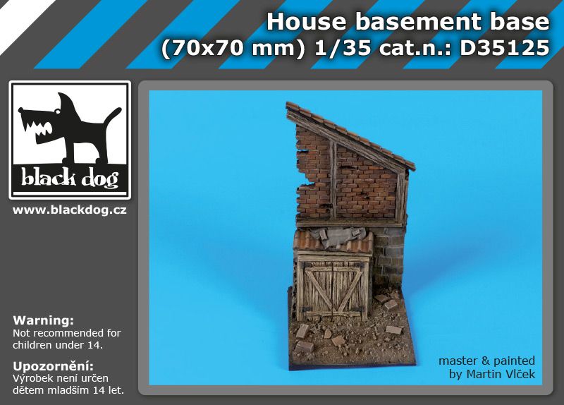 D35125 1/35 House basement base Blackdog
